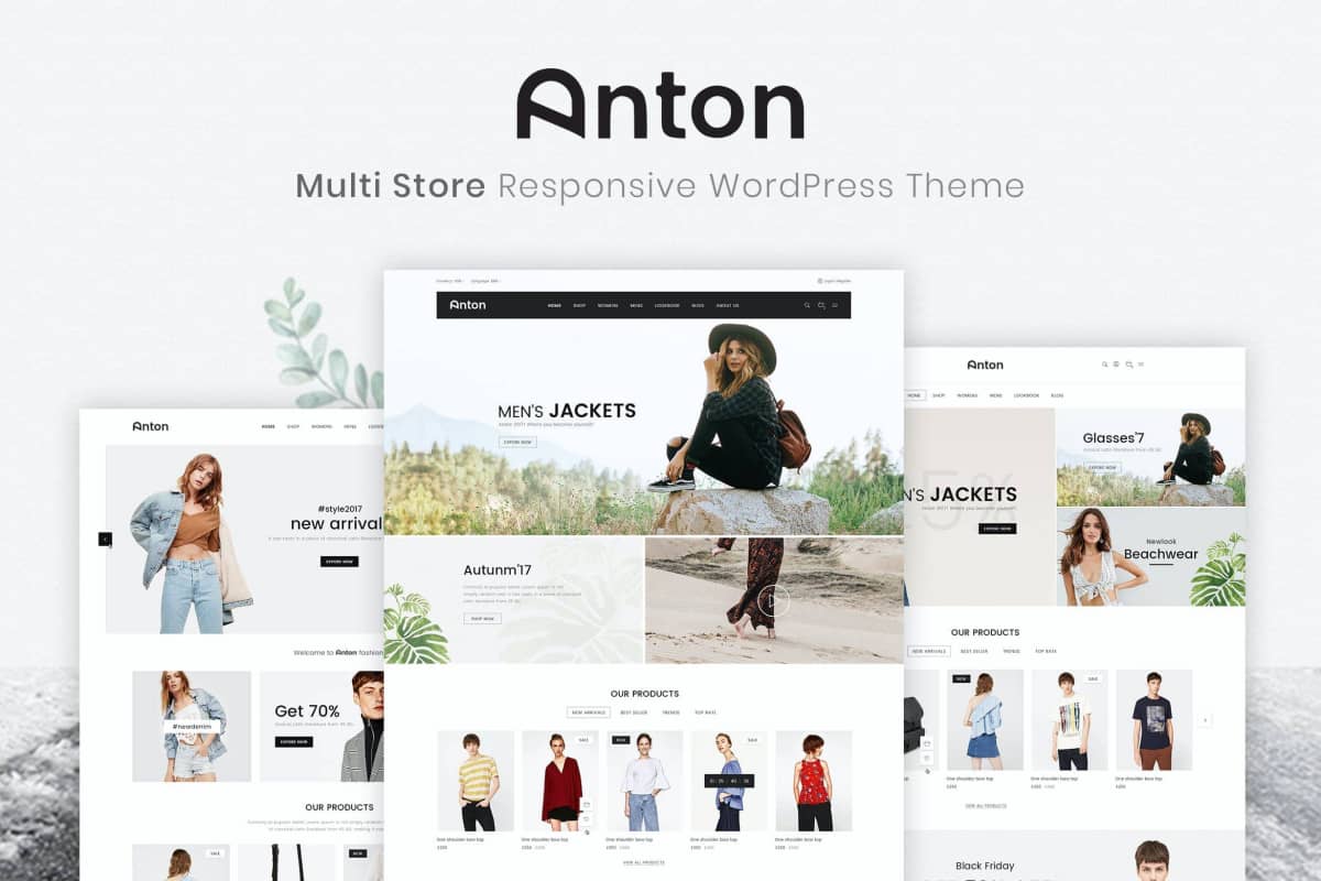 Anton | 多商店响应式WordPress主题