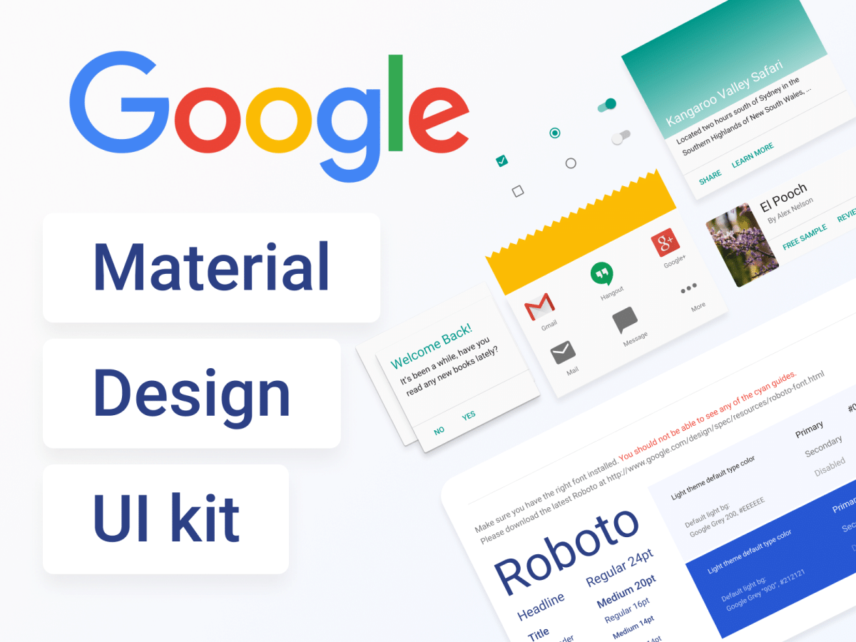 Google Material 设计套件