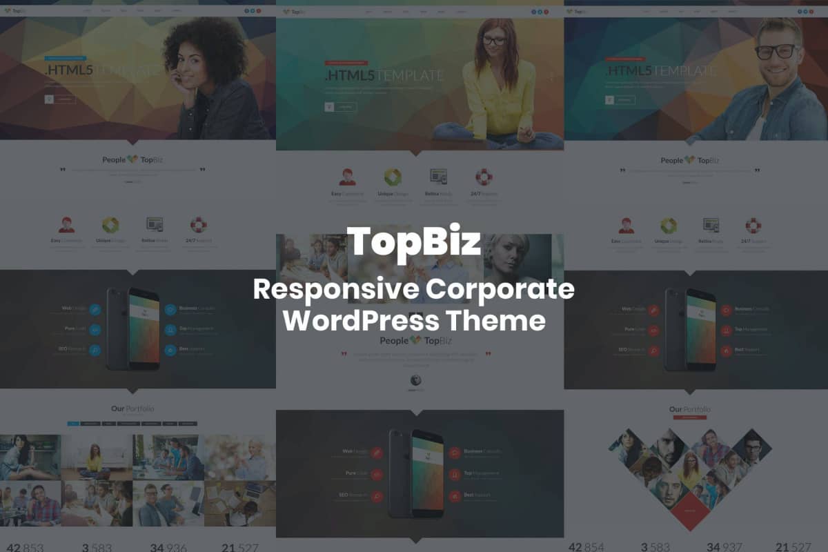 TopBiz – 响应式企业 WordPress 主题